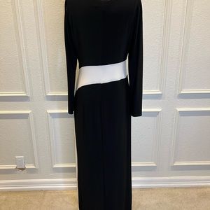 Black and White Formal Dress